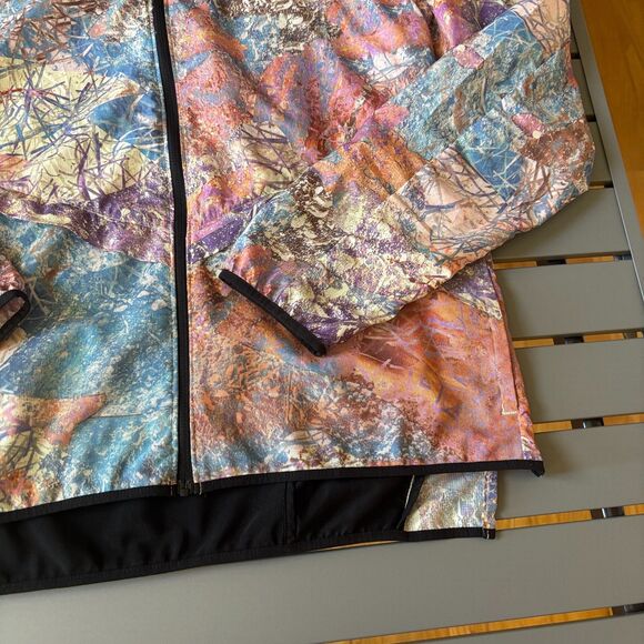 Nike Trail Packable Jacket Women's M Multi Printed Shield Windrunner CZ9538-468 - Picture 4 of 9